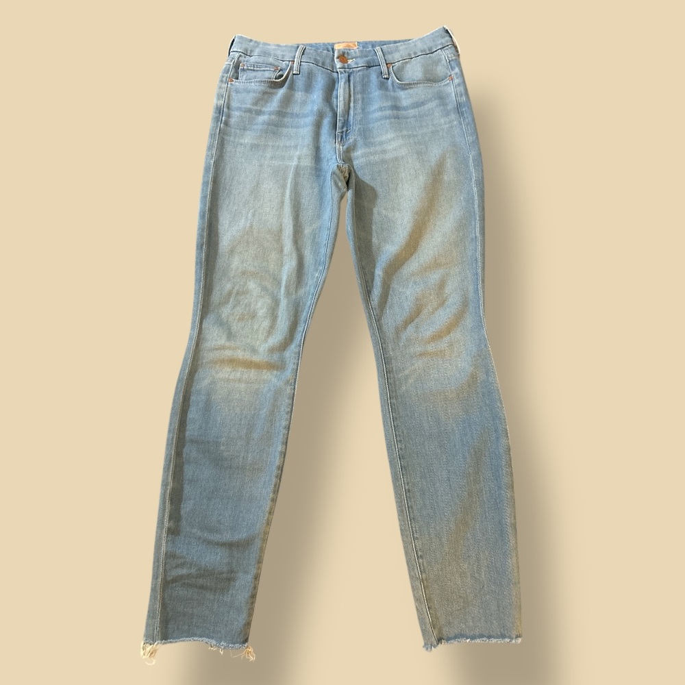 MOTHER The Looker Ankle Fray “hold my hand” size 29 - Picture 2 of 16